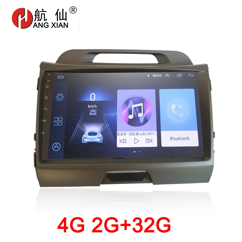 Discount HANG XIAN 2 din car radio Multimedia for KIA SPORTAGE R 2010-2011 car dvd player GPS navi car accessory with 2G+32G 4G internet 0 Discount HANG XIAN 2 din car radio Multimedia for KIA SPORTAGE R 2010-2011 car dvd player GPS navi car accessory with 2G+32G 4G internet 0