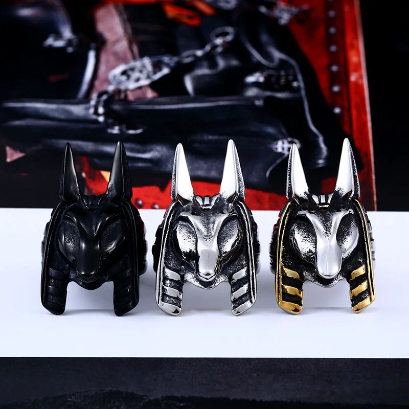 Мужской носа с викингом Beier из нержавеющей стали 316 Jackal animal уникальные ювелирные
