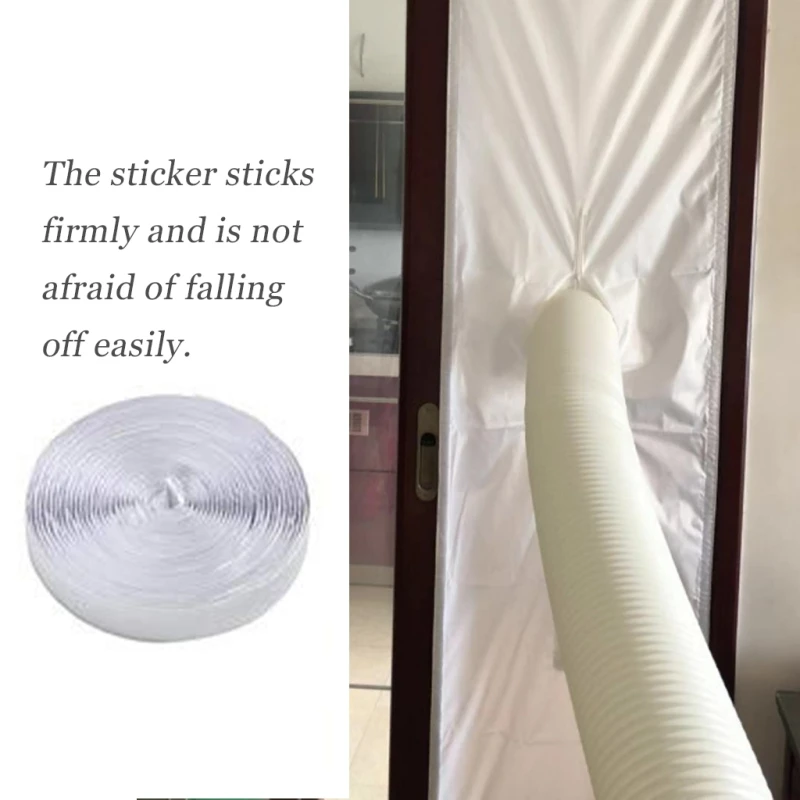 

NEW 2/3/4M Air Lock Window Seal Cloth Plate Sealing For Mobile Air Conditioners Air Conditioning Units waterproof Soft Flexible