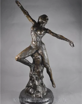 

Art Deco Sculpture Dancing Girl Bronze Statue