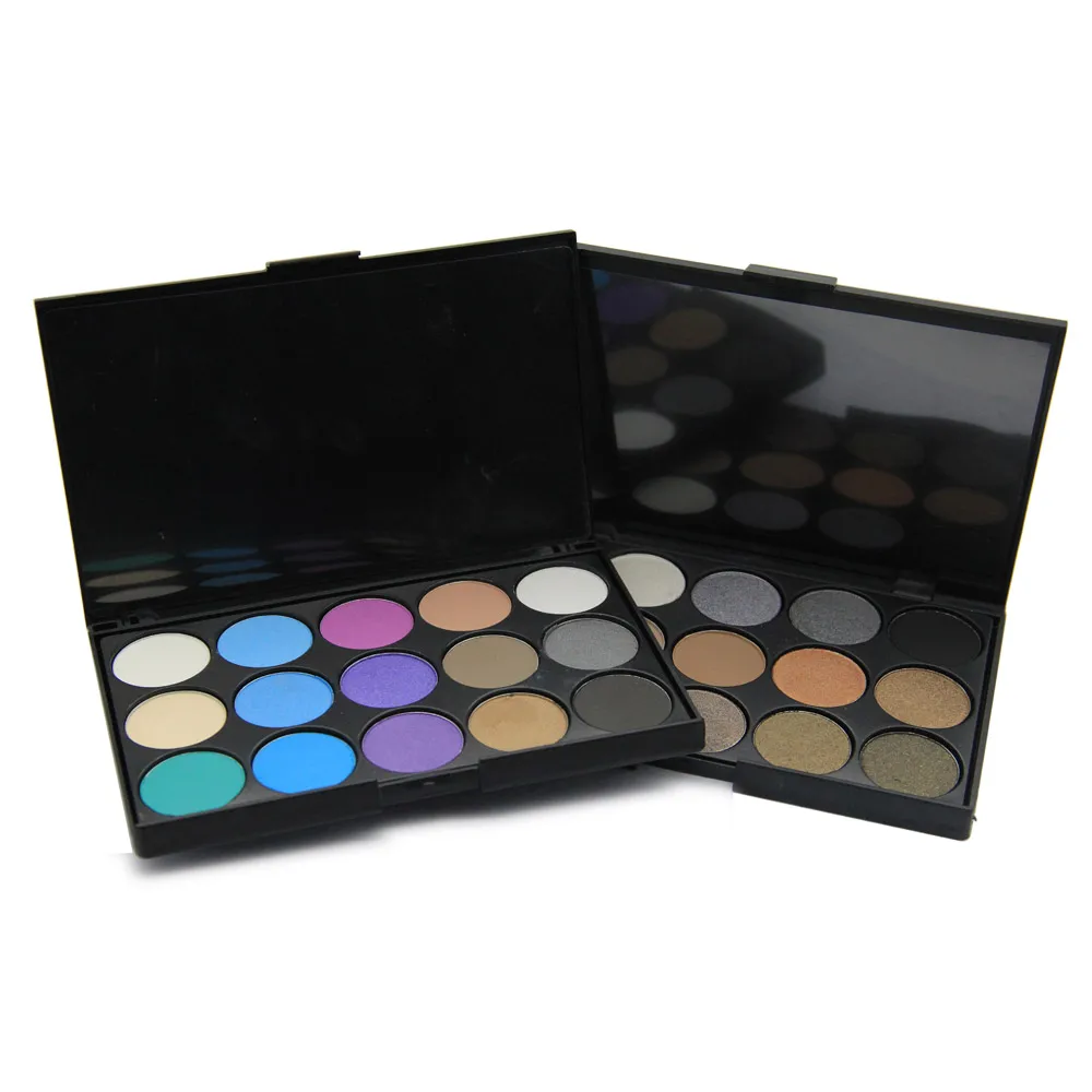 

15 Colors/set Matte Pigment Eyeshadow Palette Eyes Makeup Cosmetics Shadows Matt Shimmer Eye Shadow Powder Pallete
