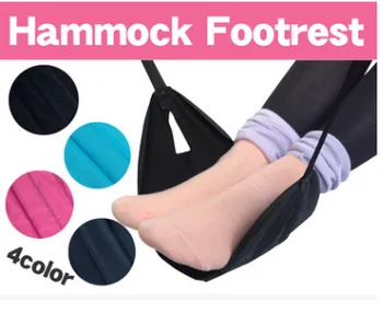 

Long-distance travel aircraft hammock rest foot hammocks soothes foot fatigue