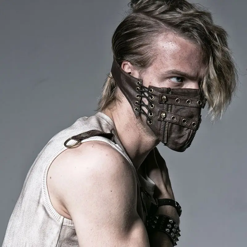 

Gothic Steampunk Mask Motorcycle Anti-smog Retro Rock Mask Party Cosplay Props Cosplay Gifts
