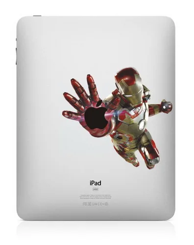 GOOYIYO- DIY планшет частичный стикер виниловая переводная наклейка, имиджевый Железный человек кожа дл Ipad 234 Air Pro 9,7 Mini 7,9 планшет - Цвет: 13028