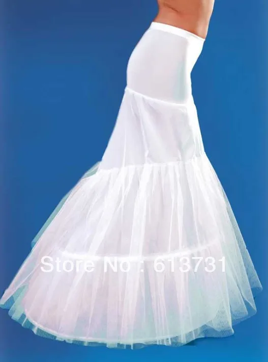 Горячая Распродажа, юбка-американка русалки для свадебного платья, 2 подъюбник для свадебного платья, свадебная кринолиновая одежда