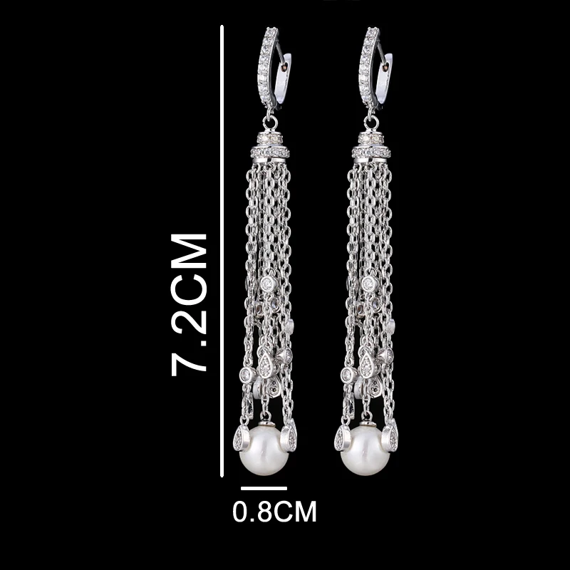 EMMAYA новые серьги подвески с длинной цепочкой и кисточками|dangle earrings|fashion dangle