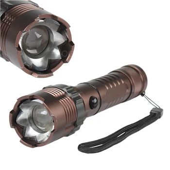 

New Arrival 2000LM Zoom in/out 5-Mode T6 LED Flashlight Torch Charger cycling, climbing, camping and other outdoor