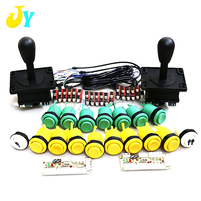 Besmetten patroon hoffelijkheid Jamma Arcade Cabinet Diy Kit Zero Delay Usb Arcade Controller To Pc  Connection The American Style Joystick 4/8 Way Push Buttons - Coin Operated  Games - AliExpress