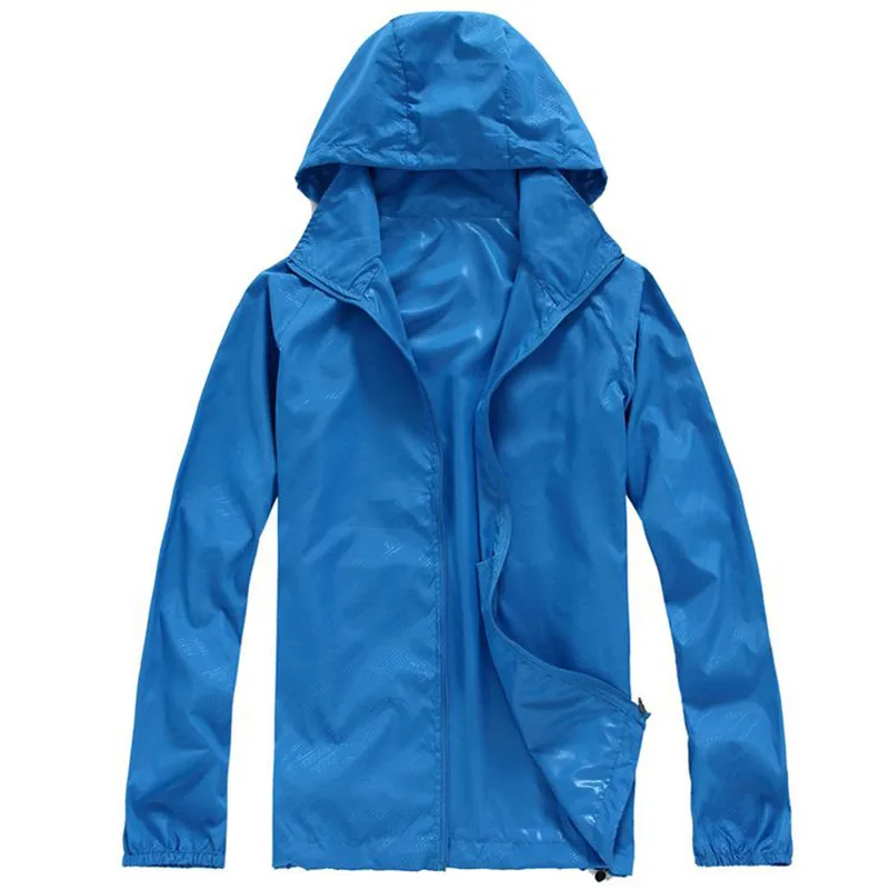 

Outdoors Hiking Jacket Cycling Windbreaker Waterproof and Windproof Cycling Jackets Camping Clothes Thin Rain Jacket Women Men