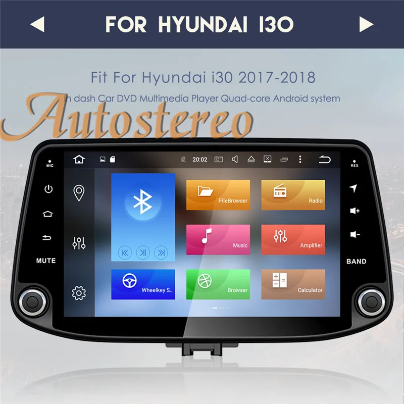 PX6 PX5 Android 9 автомобильный dvd-плеер gps навигация для hyundai I30/i 30+ Satnav мультимедийный плеер радио магнитофон головное устройство