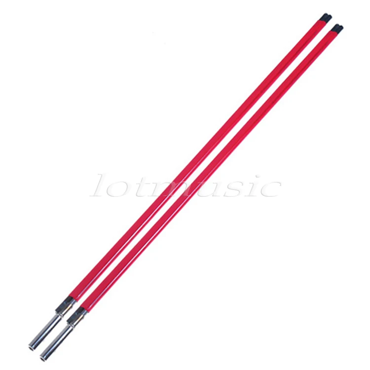 

2Pcs Red 2 Way Style Guitar Truss Rod,Luthier Supply,420mm Length Steel A3