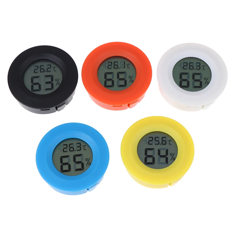 

1pcs Mini LCD Digital Thermometer Hygrometer Fridge Freezer Tester Temperature Humidity Meter Detector Strong Anti-interference