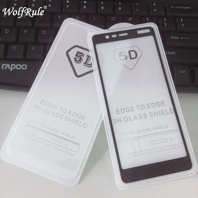 

5D Full Glue Coverage Tempered Glass For Nokia 5.1 Screen Protector Phone Film For Nokia 5.1 Glass For Nokia 5 2018 Full Film