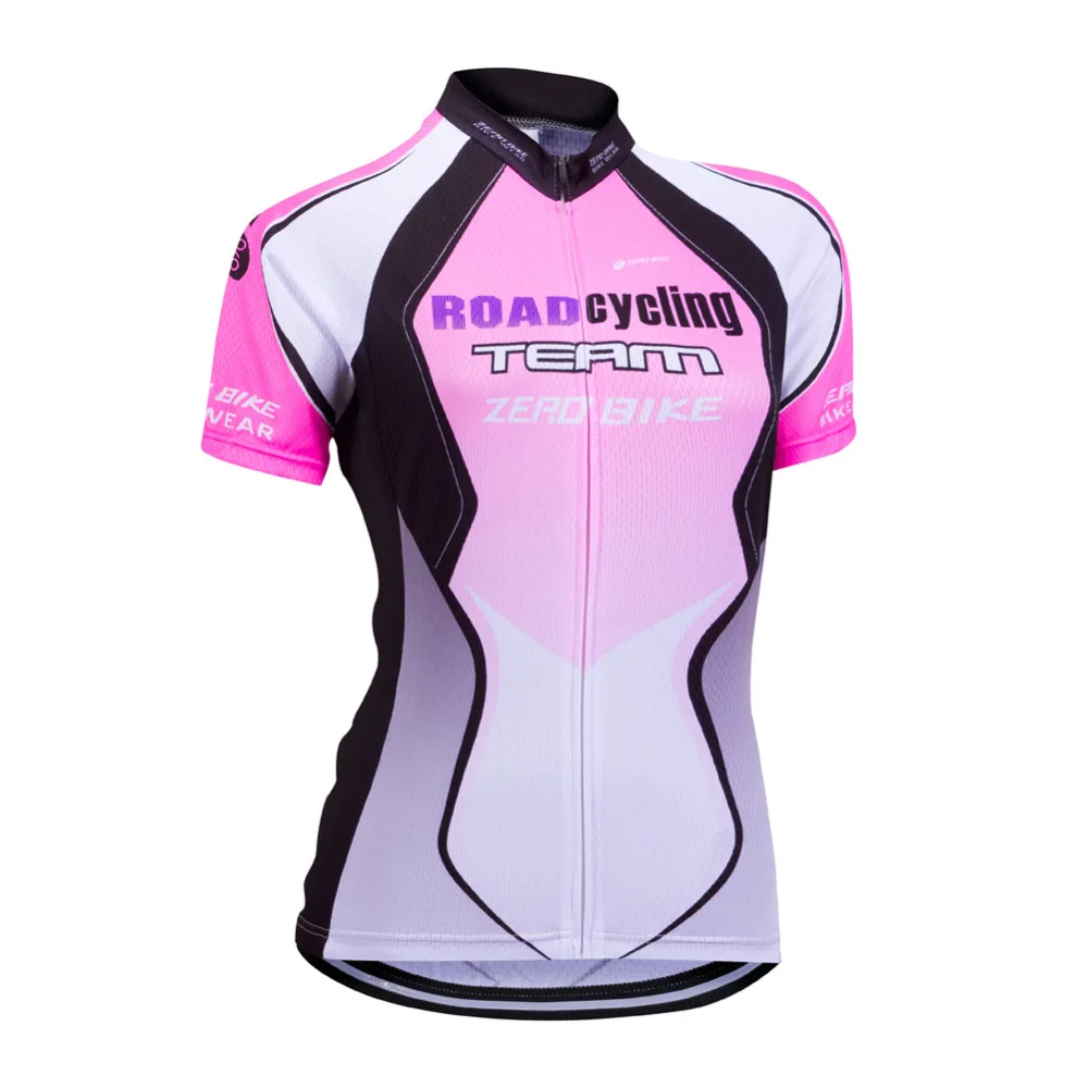 ZEROBIKE camiseta de ciclismo de manga corta de secado rápido transpirable MTB ropa de bicicleta con cremallera completa camiseta ropa ciclismo talla de EE. UU.