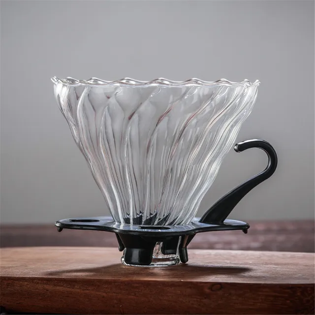 Special Price Universal Funnel Glass Coffee Maker Filter Funnel Coffee Dripper Reusable Strainer Tea Leaf Spice Filter Tea Strainer for Teapot