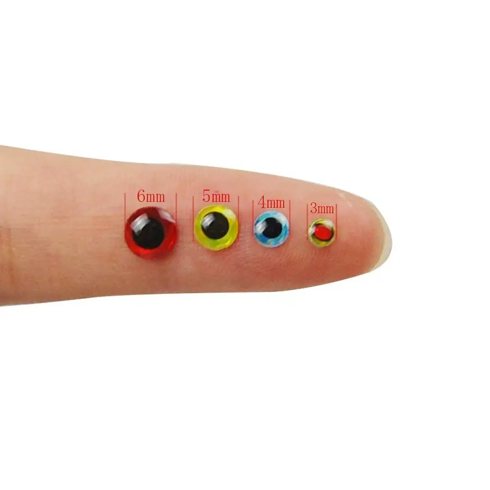 549 Pcs 3mm 4mm 5mm 6mm 3D الصيد عيون جذابة مختلط اللون Fly ربط المواد الثلاثية الأبعاد العين الصيد اكسسوارات ملصق 549 Pcs 3mm 4mm 5mm 6mm 3D الصيد عيون جذابة مختلط اللون Fly ربط المواد الثلاثية الأبعاد العين الصيد اكسسوارات ملصق