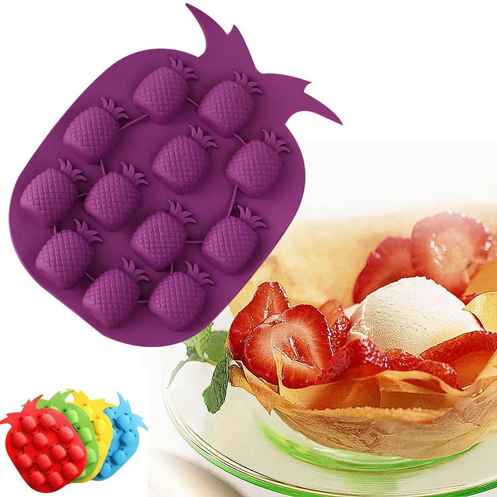 

Silicone Mould Mold Tray Chocolate Fruit cookies Molds DIY for all parties Kitchen Tools for cream