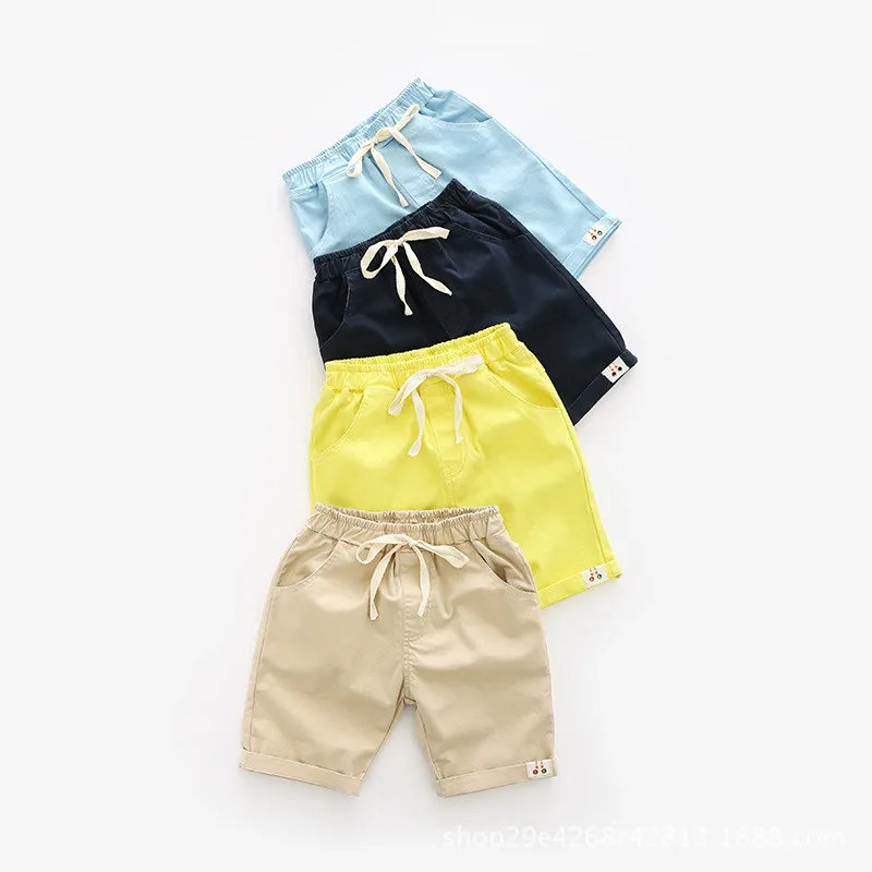 Повседневные Шорты для мальчиков Нижняя шорты для малышей детская одежда модная Подростковая летняя хлопковая брюки для мальчиков детская одежда