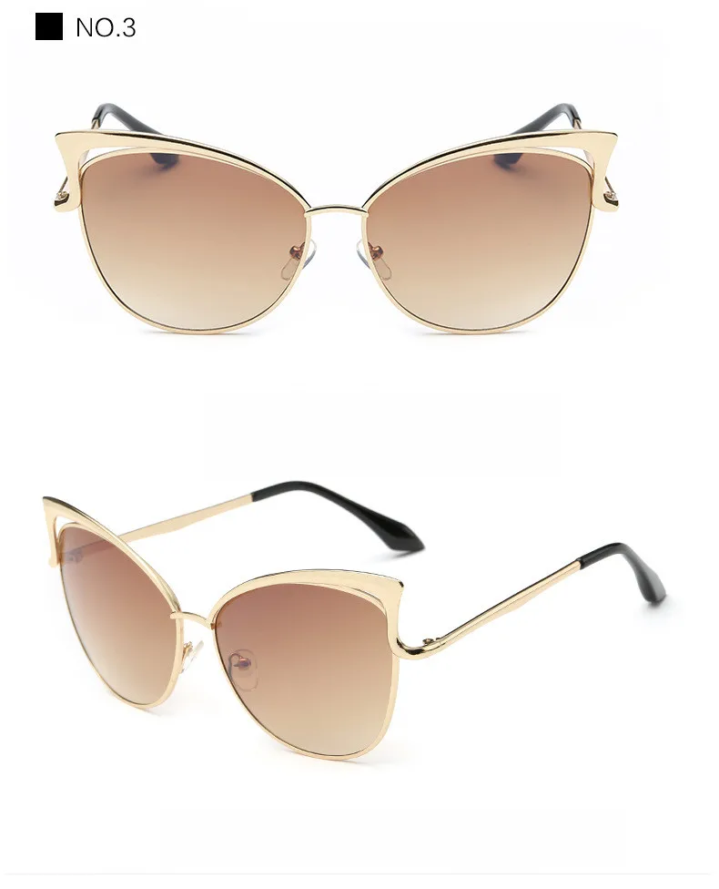 Luxury Cat Eye Sunglasses Women Brand Designer Retro Vintage Sun Glasses For Women Female Ladies Sunglass Mirror Lunettes Oculos (14)