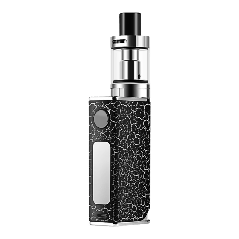 

80w Electronic e Cigarette kit Unique Crack Design 0.3 Ohm 1500mah Capacity Wind Leakage Proof