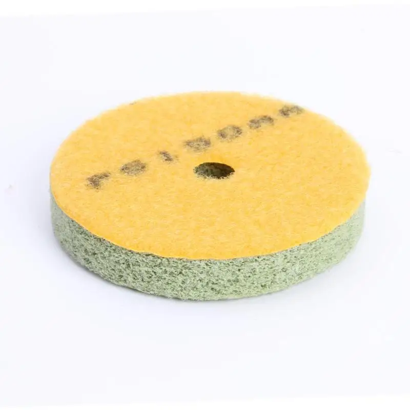 3-дюймовый губка полировальник для гранита камня влажного использования камень Buff Гранит мраморные полировальные подложки диск