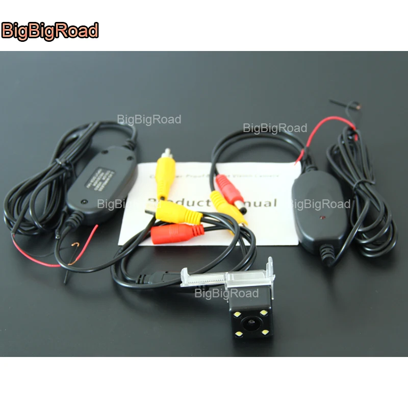 

BigBigRoad For Renault Koleos 2017 Wireless Camera Car Rear View Backup Reverse Camera night vision waterproof parking camera