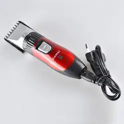 220 В Kemei машинка для стрижки волос Электрический Машинка для стрижки волос профессиональный триммер для бороды Резка машина волос