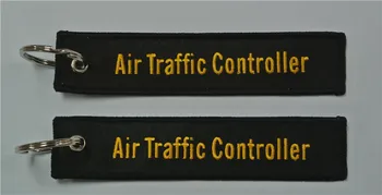 

Air Traffic Controller Embroidery Luggage Key Tag