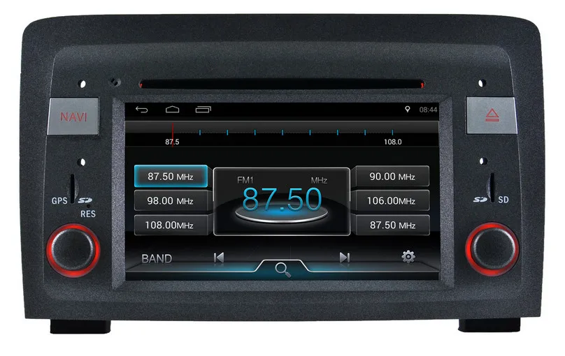 Автомобильный DVD плеер Android 8 0 GPS навигация для Fiat Idea / Lancia Musa с Naivgator Радио BT USB SD