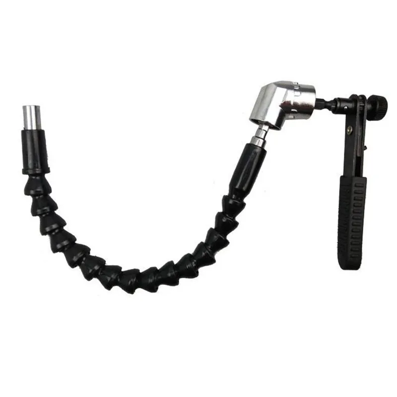 1/4 Inch 105 Degree Adjustable Hexbit Angle Driver Screwdriver Hand Tools Wrench Hex Bit Drive Offset Attachment