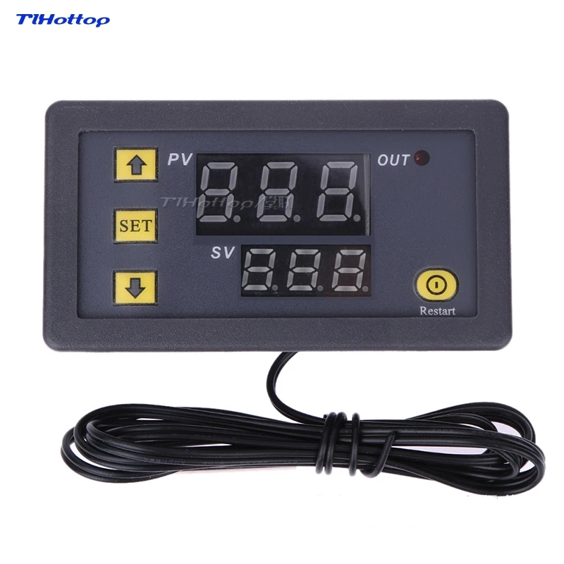AC 110 V 220 V Цифровой термостат регулятор термометр датчик температуры Измеритель тепла TLHOTTOP