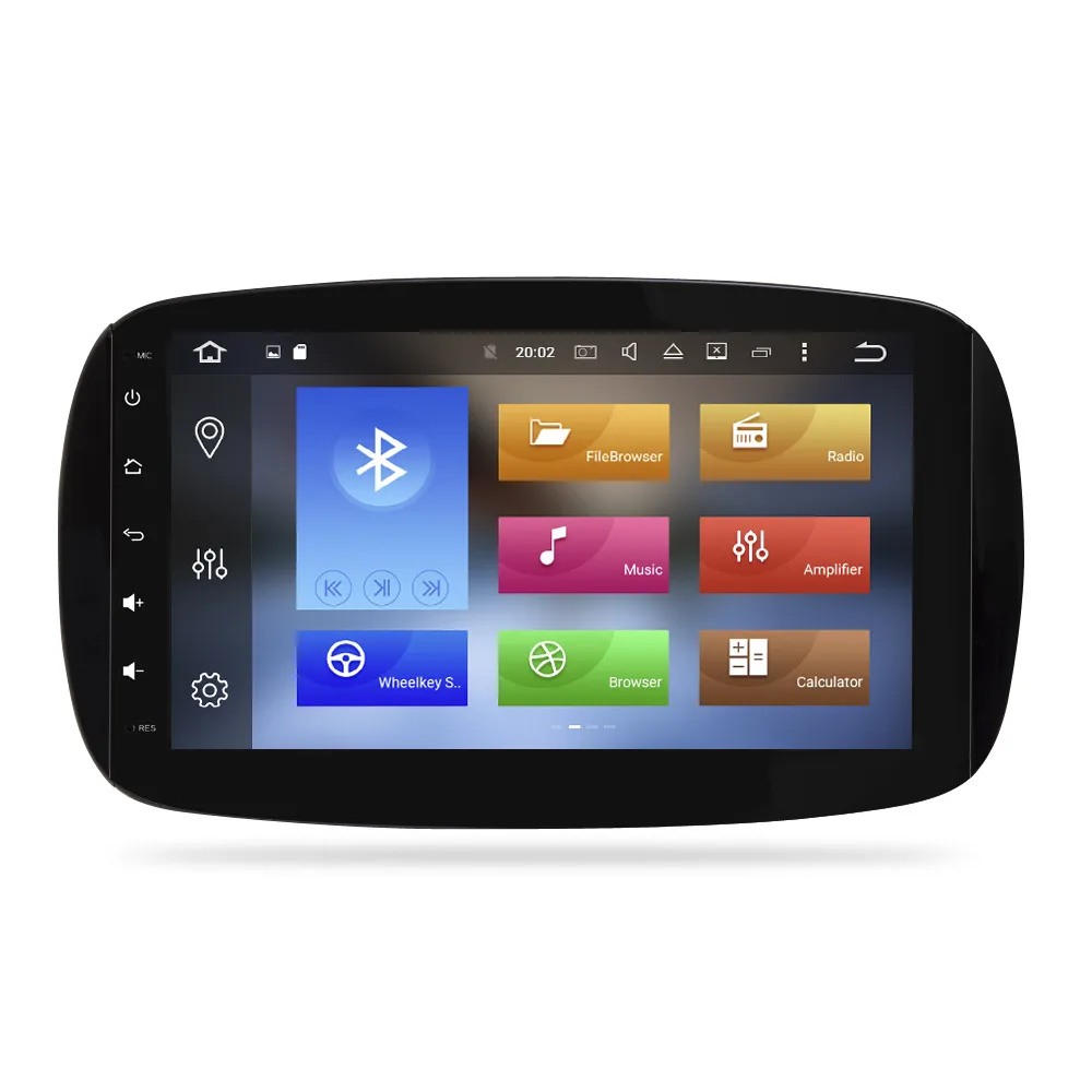 Discount Android 9.0 Car Radio Multimedia For Mercedes Benz Smart Fortwo C453 A453 W453 2015-2018 DVD Player GPS Navigation Video Stereo 1