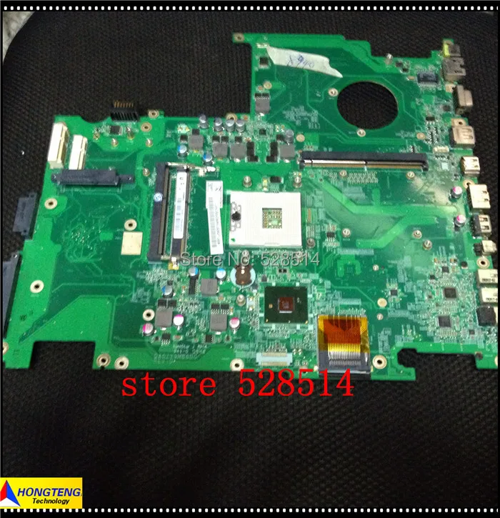 original MBPJJ06001 DA0ZY9MB6D0 motherboard for Acer aspire 8940 carte mere PM65 integrated DDR3 100% Test ok