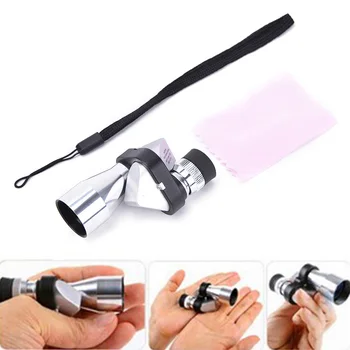 

7.6x3.8x4cm Outdoor Corner Optical Monocular Telescope 8X20 HD High Power For Travel Hunting Sports Auto Racing Eyepiece