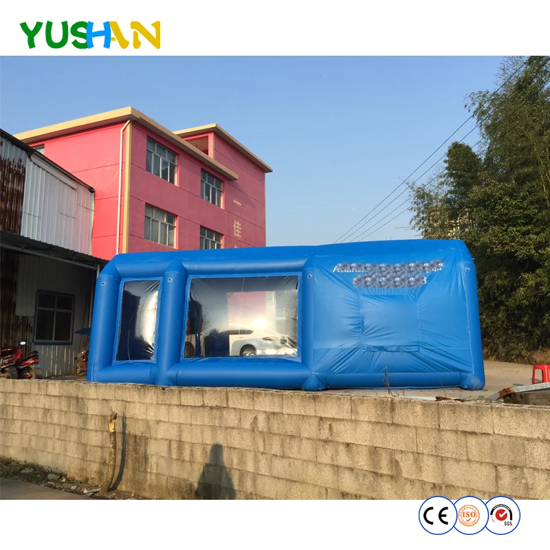 

Customized inflatable spray paint booth/room/workshop/cabin/tent for display/party/painting bussiness/wedding large toy tent