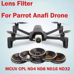 Попугай Anafi фильтр для дрона MCUV CPL ND4 ND8 ND16 ND32 Камера объектив фильтр для попугай Anafi Drone аксессуары