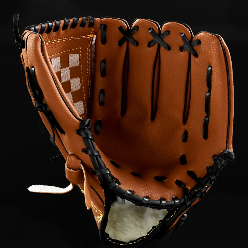 

Outdoor Sports Three colors Baseball Glove Softball Practice Equipment Size 10.5/11.5/12.5 Left Hand for Adult Man Woman Train