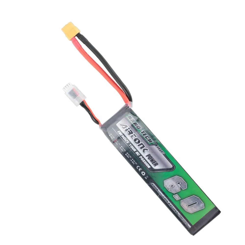 Airtonk power 11 1 V 6000mAh 35C 3s 1P Lipo аккумулятор XT60 разъем Перезаряжаемый для RC гоночный Дрон