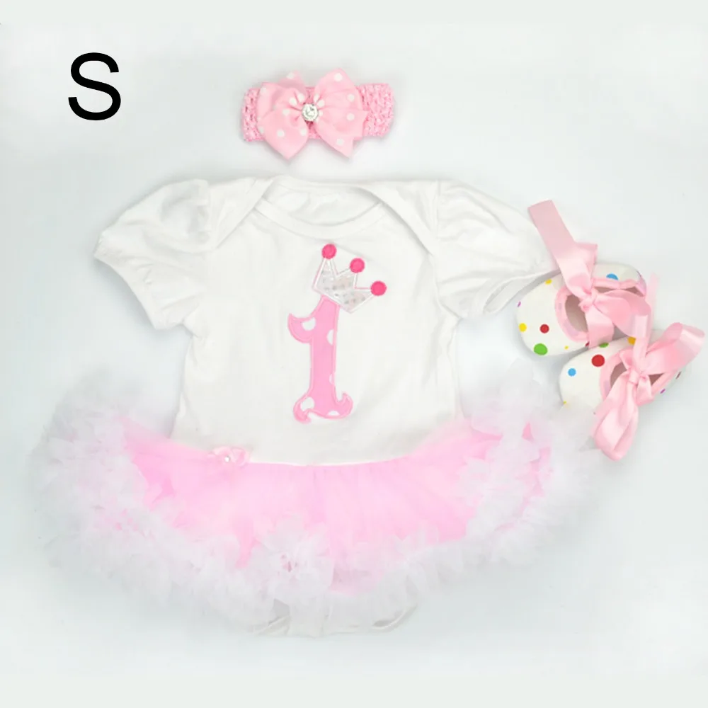 Комплект одежды из 3 предметов для маленьких девочек на Рождество комбинезон с - Фото №1