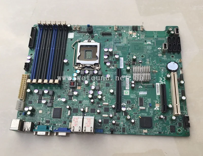 100% Working server Motherboard for X8SIE-LN4 1156 Fully Tested | Компьютеры и офис