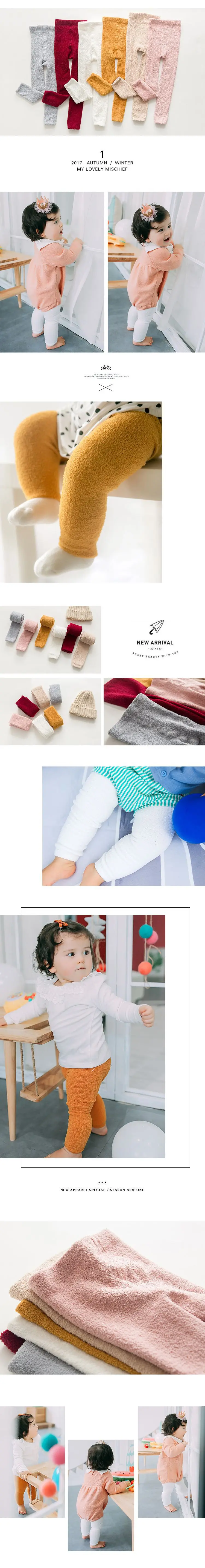 Pudcoco популярные милые носочки для малышей хлопковые колготки младенец, девочка, малыш Tigths для новорожденных детей; бархат кораллового цвета; теплые колготки, мягкие, эластичные штаны