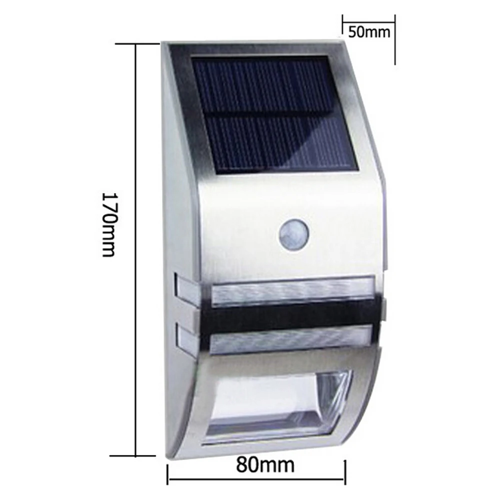 Conjuntos de Led de Energia Sensor de Movimento Lâmpada de Parede ao ar Lâmpada de Segurança Luz de Rua de Poupança de Energia à Prova Solar Livre Água Jardim Quintal 4 Pir d' 6 Cheap Lâmpadas solares