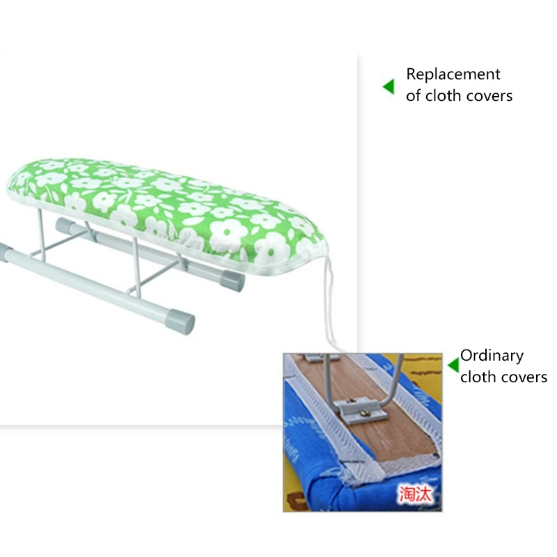 Новая Домашняя глажка доска для дома путешествия портативный рукав манжеты мини стол с складывающимися ножками легко подогнаны жаростойкие