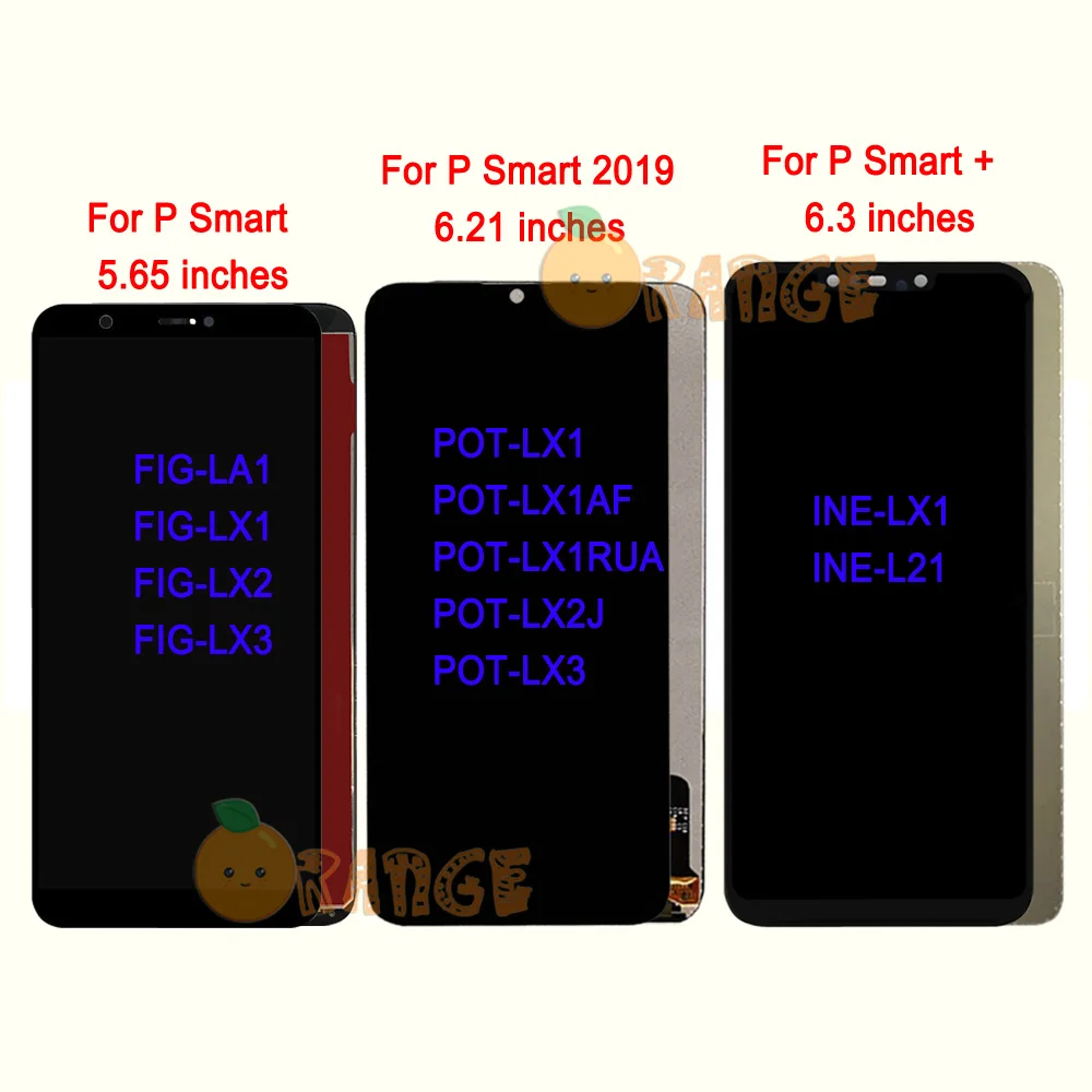 Новый ЖК дисплей сенсор для huawei P Smart FIG LX1 LX2 LX3/P + Plus INE L21/P smart 2019 POT LX1AF сенсорный