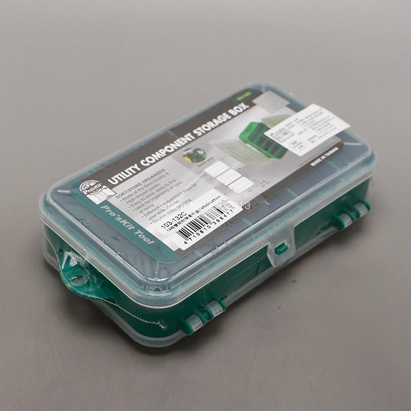 

1Pc High Quality 103-132C Utility Component Storage Tool Box Electronic Component Box Caja De Herramientas