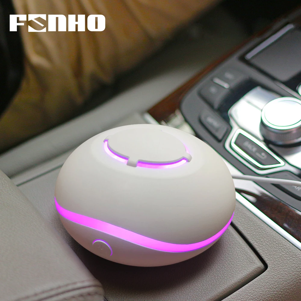 

FUNHO Waterless Aromatherapy Mini Diffuser Air Purifier Essential Oil Portable Atomizer Diffusion Aroma Machine for Home and Car