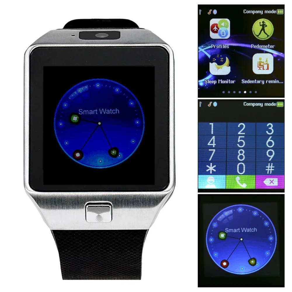 

DZ09 Smartwatch Multi Languages SIM/TF Bluetooth 3.0 Smart 1.56 inch Screen Wrist Watch Phone Mate For Android For Cellphones