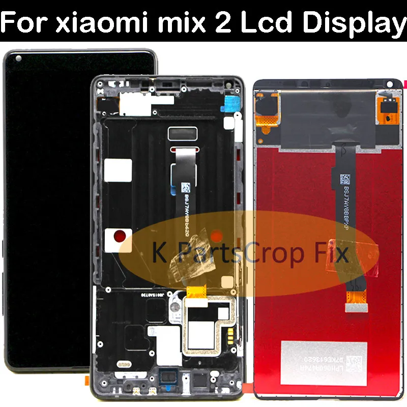 ЖК дисплей 5 99 дюйма IPS для XIAOMI Mix 2/MI сенсорный экран с дигитайзером и рамкой Snapdragon