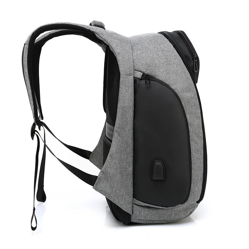 Мужской рюкзак-антивор от BAIBU для ноутбука 17 дюймов, водоотталкивающий многофункциональный рюкзак с USB-разъемом для подзарядки, мужские дорожные рюкзаки