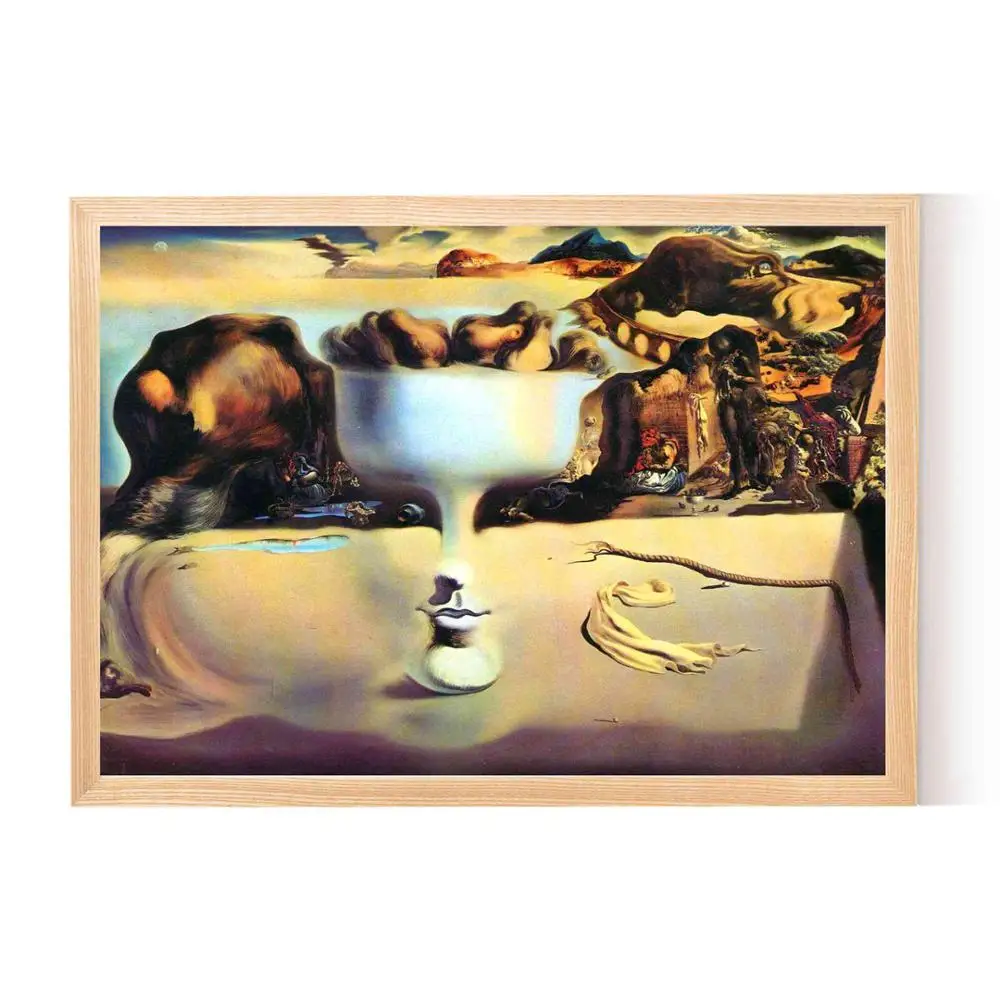 Salvador Dali surrealm холст Художественная печать живопись плакат Настенные картины для гостиной домашний декоративный настенный Декор без рамки - Цвет: 1